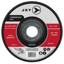 Jet - CA 500435 - 7 x 1/8 x 7/8 A30DUO POWERPLUS DUO T27 Cutting/Grinding Wheel