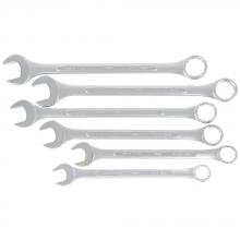 Jet - CA 700125 - Jumbo Raised Panel Combination Wrench Set - SAE - 6 pc