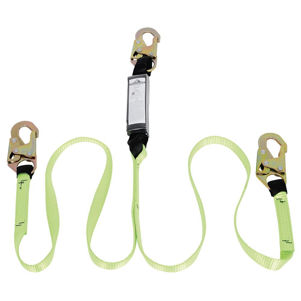 E4 Shock Absorbing Lanyards - SP - Twin Leg<span class=' ItemWarning' style='display:block;'>Item is usually in stock, but we&#39;ll be in touch if there&#39;s a problem<br /></span>