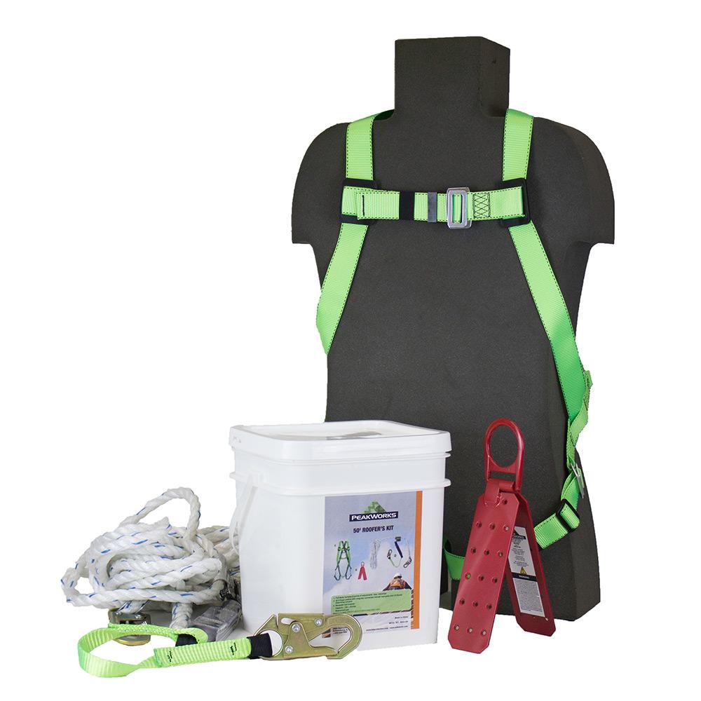 RK6 Series Fall Protection Roofer&#39;s Kit<span class=' ItemWarning' style='display:block;'>Item is usually in stock, but we&#39;ll be in touch if there&#39;s a problem<br /></span>