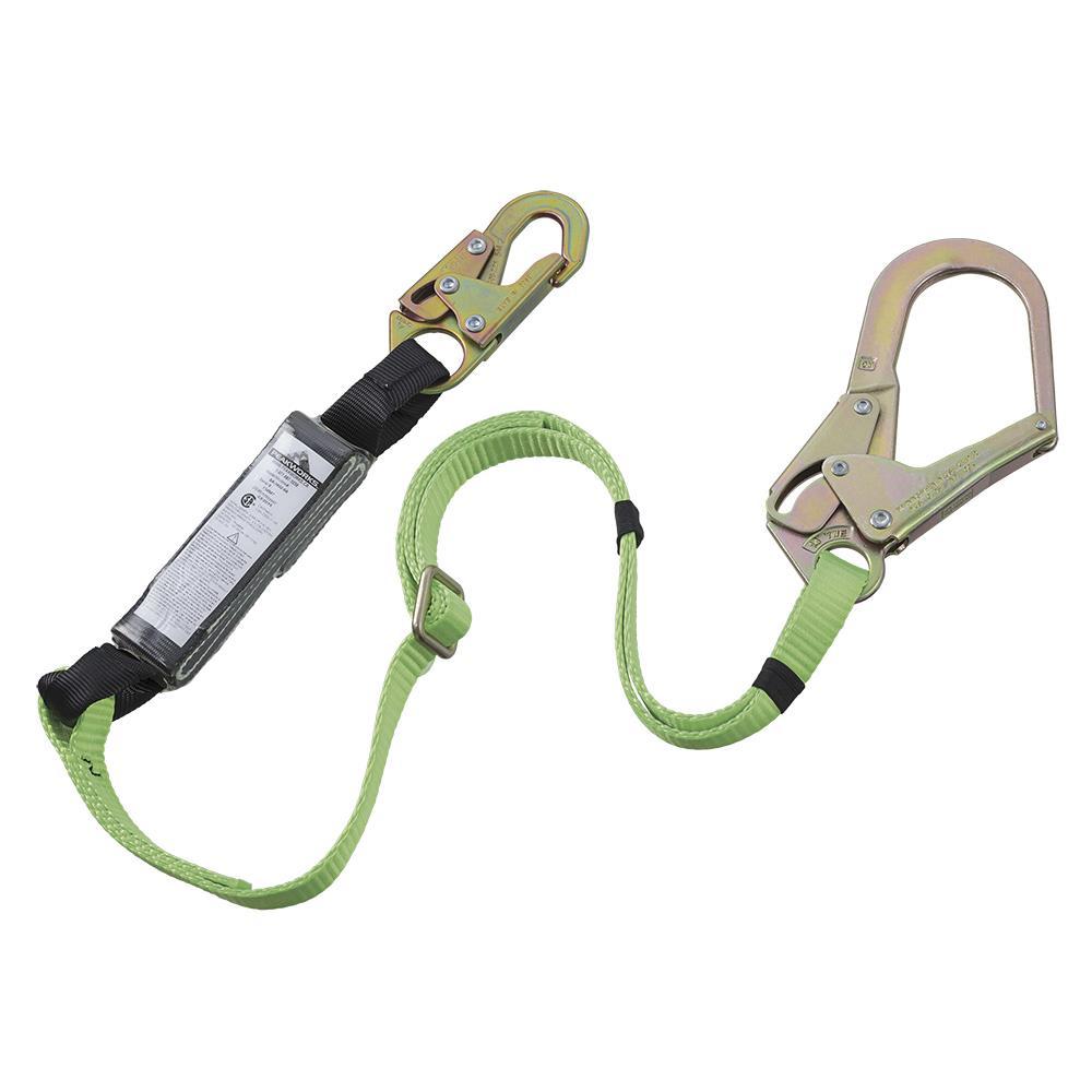 E4 Shock Absorbing Lanyards - SP - Single Leg<span class=' ItemWarning' style='display:block;'>Item is usually in stock, but we&#39;ll be in touch if there&#39;s a problem<br /></span>
