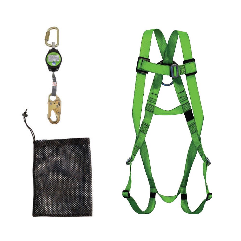 Self-Retracting Lifeline (SRL) Fall Protection Contractor Kit<span class=' ItemWarning' style='display:block;'>Item is usually in stock, but we&#39;ll be in touch if there&#39;s a problem<br /></span>