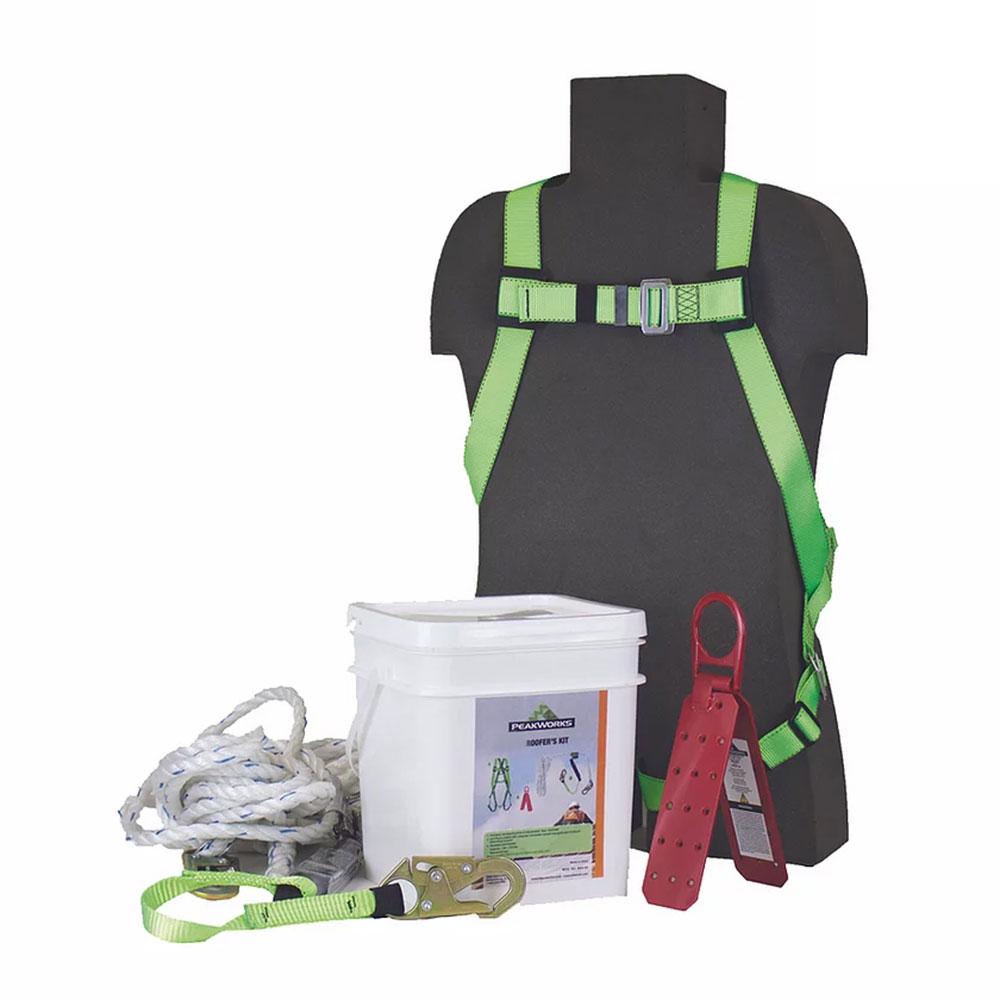 RK7 Series Fall Protection Roofer&#39;s Kit<span class=' ItemWarning' style='display:block;'>Item is usually in stock, but we&#39;ll be in touch if there&#39;s a problem<br /></span>