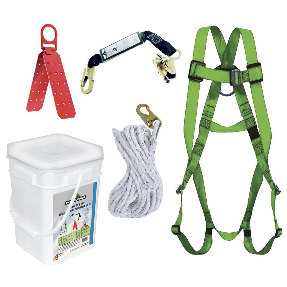Compliance Roofer&#39;s Kits - Reusable Bracket - Integral ADP Rope Grab<span class=' ItemWarning' style='display:block;'>Item is usually in stock, but we&#39;ll be in touch if there&#39;s a problem<br /></span>