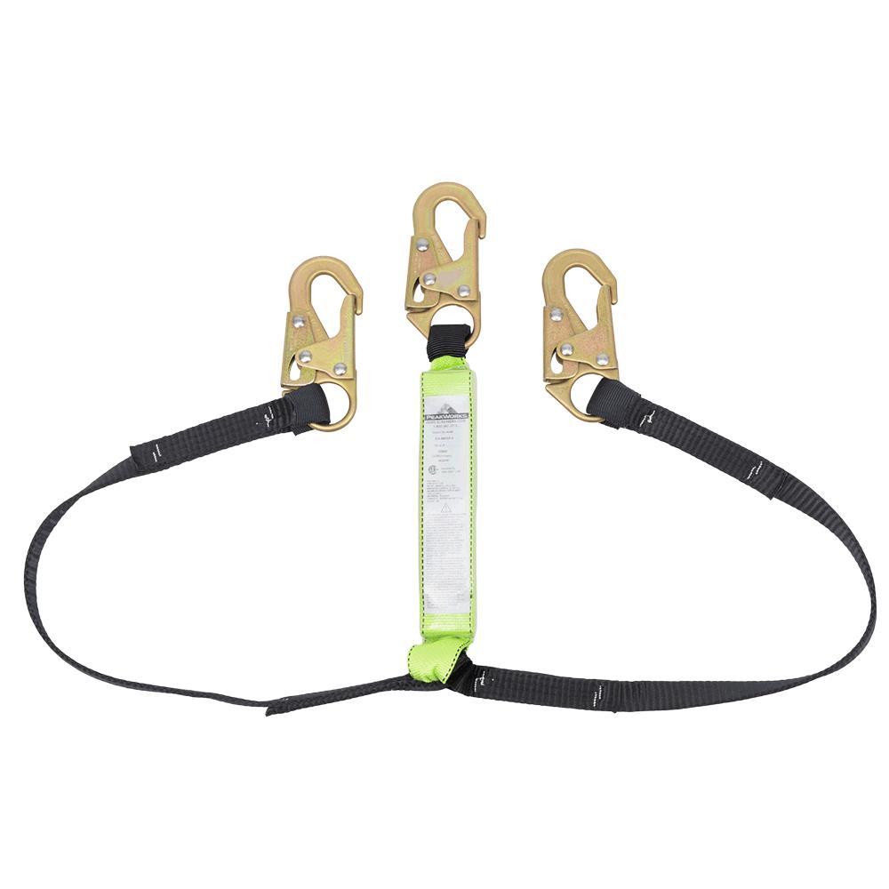 E6 Shock Absorbing Lanyards - SP - Twin Leg<span class=' ItemWarning' style='display:block;'>Item is usually in stock, but we&#39;ll be in touch if there&#39;s a problem<br /></span>