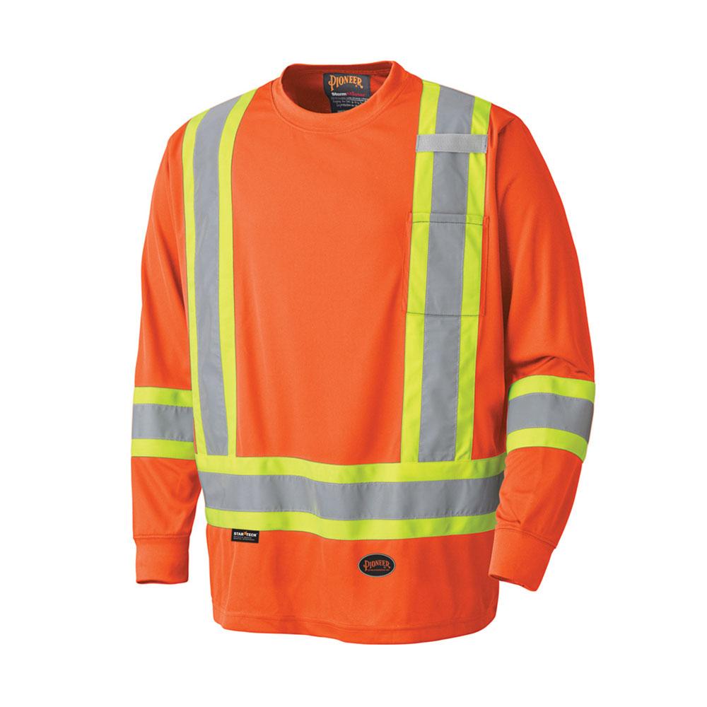 Bird&#39;s-Eye Long-Sleeved Safety Shirts<span class=' ItemWarning' style='display:block;'>Item is usually in stock, but we&#39;ll be in touch if there&#39;s a problem<br /></span>
