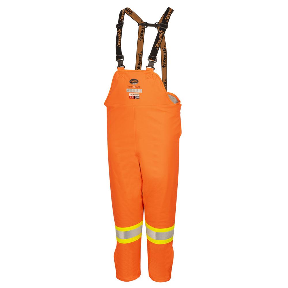 Rainwear: Insulated Hi-Vis FR Bib Pants<span class=' ItemWarning' style='display:block;'>Item is usually in stock, but we&#39;ll be in touch if there&#39;s a problem<br /></span>
