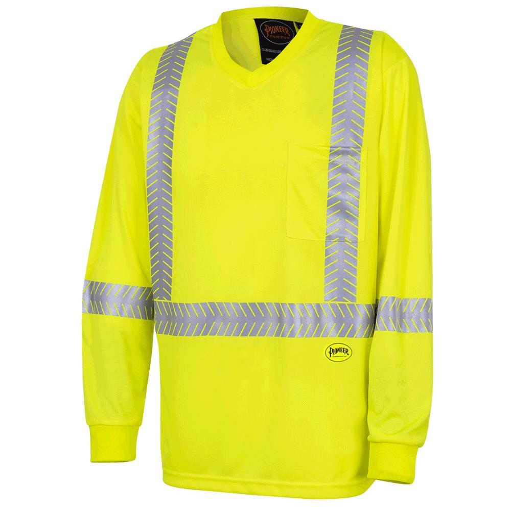 CoolPass® Hi-Vis Long-Sleeved Safety Shirts<span class=' ItemWarning' style='display:block;'>Item is usually in stock, but we&#39;ll be in touch if there&#39;s a problem<br /></span>