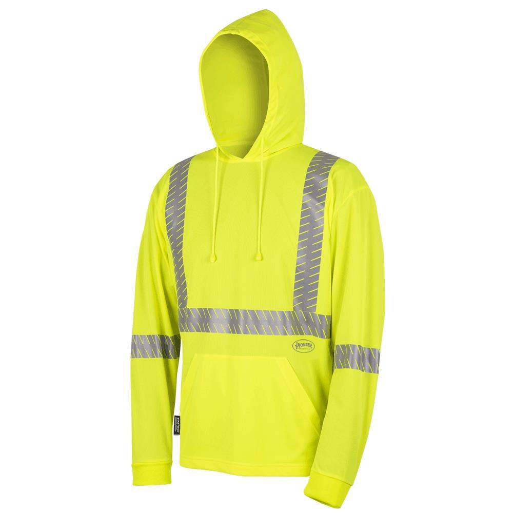 Bird&#39;s-Eye Hooded Safety Shirt<span class=' ItemWarning' style='display:block;'>Item is usually in stock, but we&#39;ll be in touch if there&#39;s a problem<br /></span>