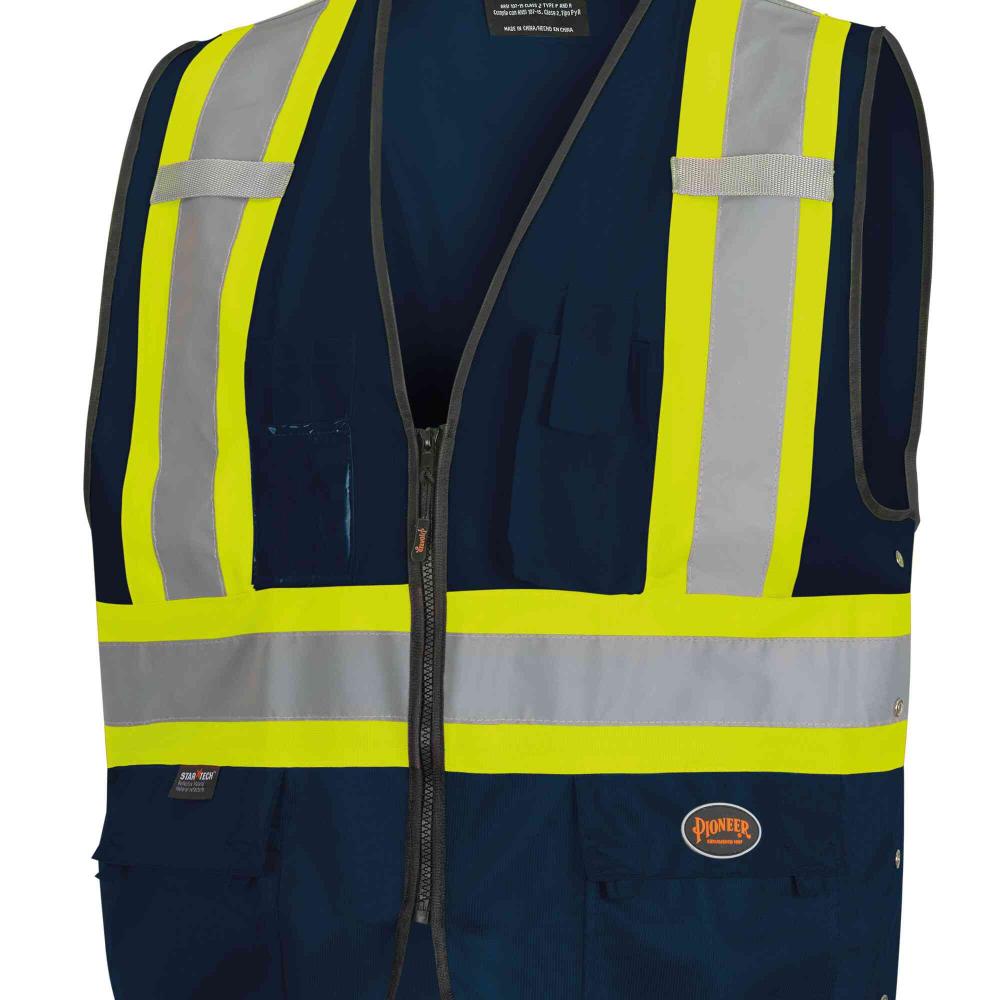 Hi-Vis Safety Vests with Adjustable Sides<span class=' ItemWarning' style='display:block;'>Item is usually in stock, but we&#39;ll be in touch if there&#39;s a problem<br /></span>