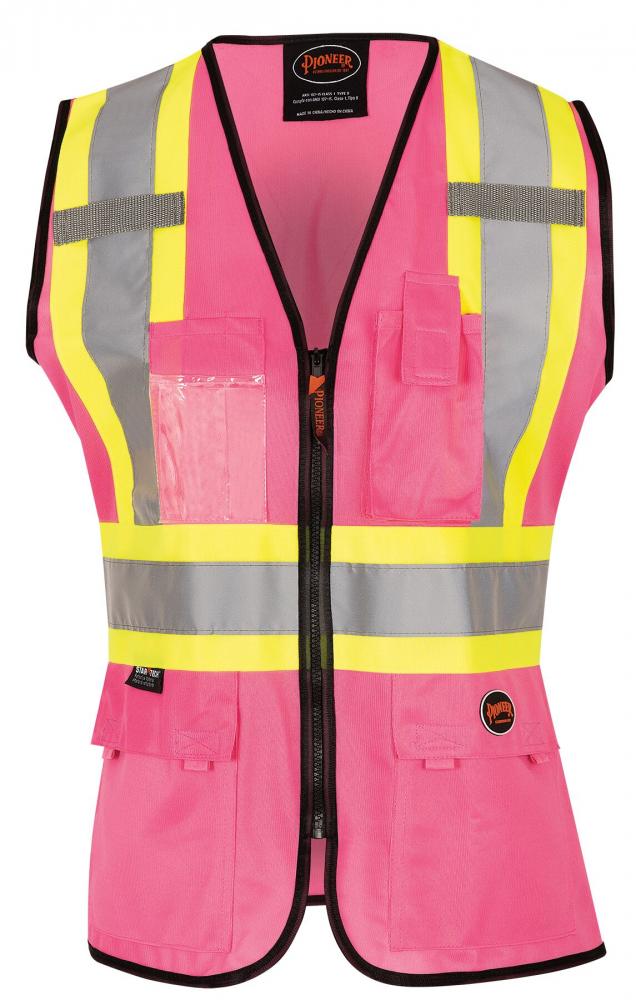 Women&#39;s Safety Vest Tricot Poly Interlock<span class=' ItemWarning' style='display:block;'>Item is usually in stock, but we&#39;ll be in touch if there&#39;s a problem<br /></span>