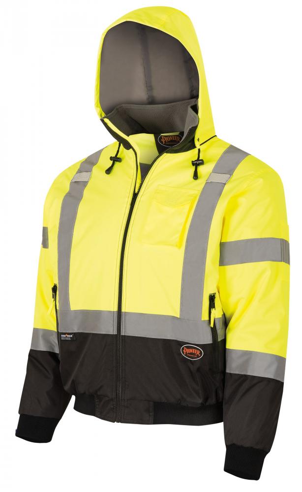 Hi-Vis Waterproof Insulated Bomber Jacket<span class=' ItemWarning' style='display:block;'>Item is usually in stock, but we&#39;ll be in touch if there&#39;s a problem<br /></span>