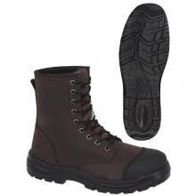 Pioneer V4610330-10.5 - Steel Toe/Plate Leather 8" Work Boots
