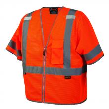 Pioneer V1023950U-S - Hi-Vis Short Sleeved Safety Vests