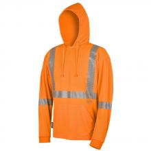 Pioneer V1052650-L - Bird's-Eye Hooded Safety Shirt