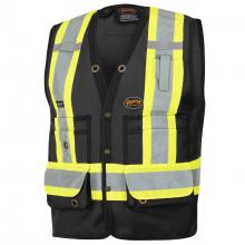 Pioneer V1010170-4XL - Surveyor's Safety Vests - 150D Woven Twill Polyester