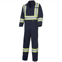 Pioneer V202068T-46 - Safety Coveralls - Polyester/Cotton - Boot Access Zippers
