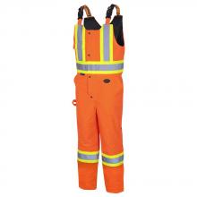 Pioneer V1120650-S - Hi-Vis Waterproof Quilted Safety Overalls