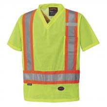 Pioneer V1050360-2XL - Hi-Vis Safety T-Shirts Polyester Mesh