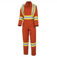 Pioneer V2020450-3XL - Women's Safety Coveralls - Polyester/Cotton