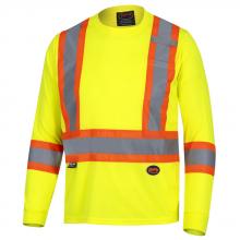 Pioneer V1051260-M - Bird's-Eye Long-Sleeved Safety Shirts