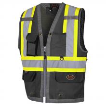 Pioneer V1010270-3XL - Mesh Back Zip-Front Surveyor’s Safety Vests