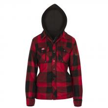 Pioneer V3080790-XS - Women's Quilted Polar Fleece Hooded Shirt