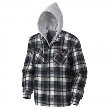 Pioneer V3080396-XL - Quilted Polar Fleece Hooded Shirt