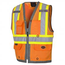 Pioneer V1010250-2XL - Mesh Back Zip-Front Surveyor’s Safety Vests