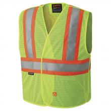 Pioneer V2510860-L/XL - Hi-Vis Flame-Resistant Tear Away Safety Vest