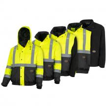 Pioneer V1134460U-S - Hi-Vis Waterproof 5-in-1 Jacket