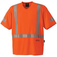 Pioneer V1052150-4XL - CoolPass® Hi-Vis Safety T-Shirts fabric