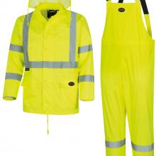 Pioneer V1080360U-M - Hi-Vis Rainsuits