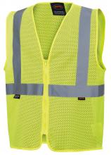 Pioneer V1025060U-2XL - Mesh Safety Vests - No Pockets