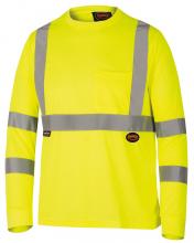 Pioneer V1054260U-2XL - Bird's-Eye Long-Sleeved Safety Shirts