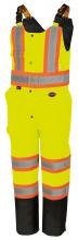 Pioneer V1120661U-3XL - Hi-Vis Waterproof Quilted Safety Overalls