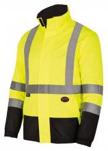 Pioneer V1140460U-L - Hi-Vis Reversible Safety Jackets
