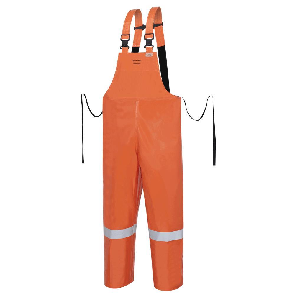 Utili-Gard® FR/Arc Rated Bib Pants - PVC Coated Nomex®/Kevlar®<span class=' ItemWarning' style='display:block;'>Item is usually in stock, but we&#39;ll be in touch if there&#39;s a problem<br /></span>