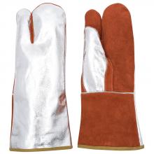 Ranpro V5240430-O/S - High Heat Aluminized/Leather Combo Mitt