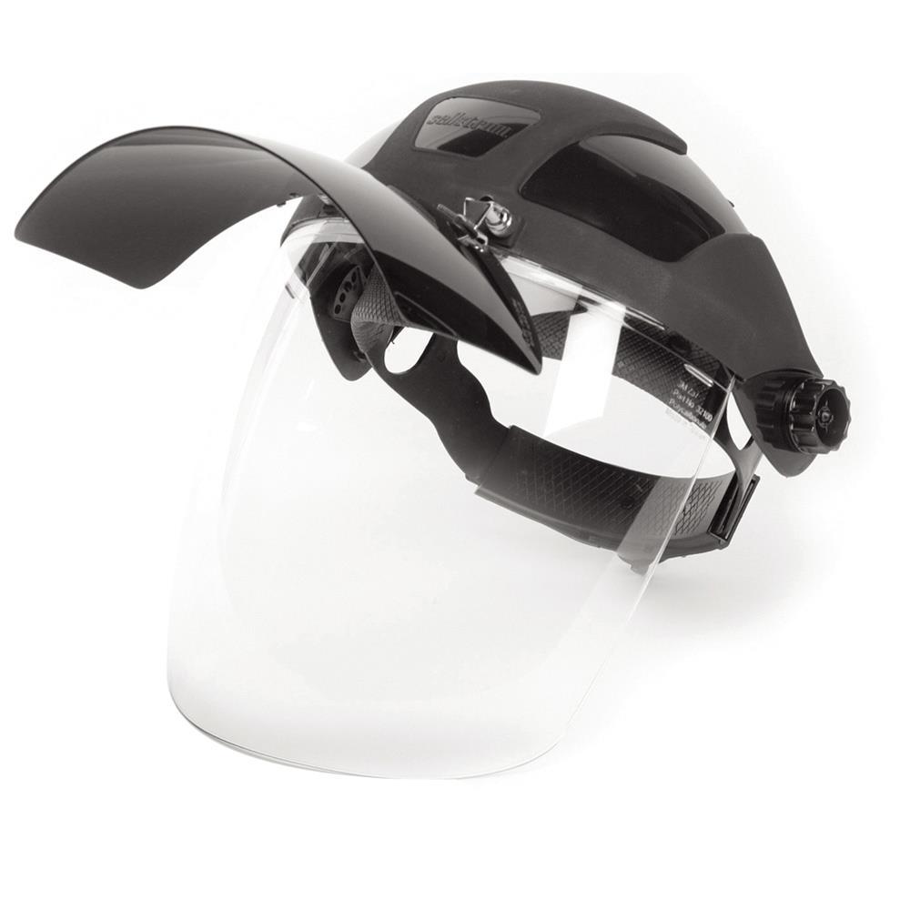 DP4 Series - Polycarbonate Face Shields - Flip-up IR Visor<span class=' ItemWarning' style='display:block;'>Item is usually in stock, but we&#39;ll be in touch if there&#39;s a problem<br /></span>