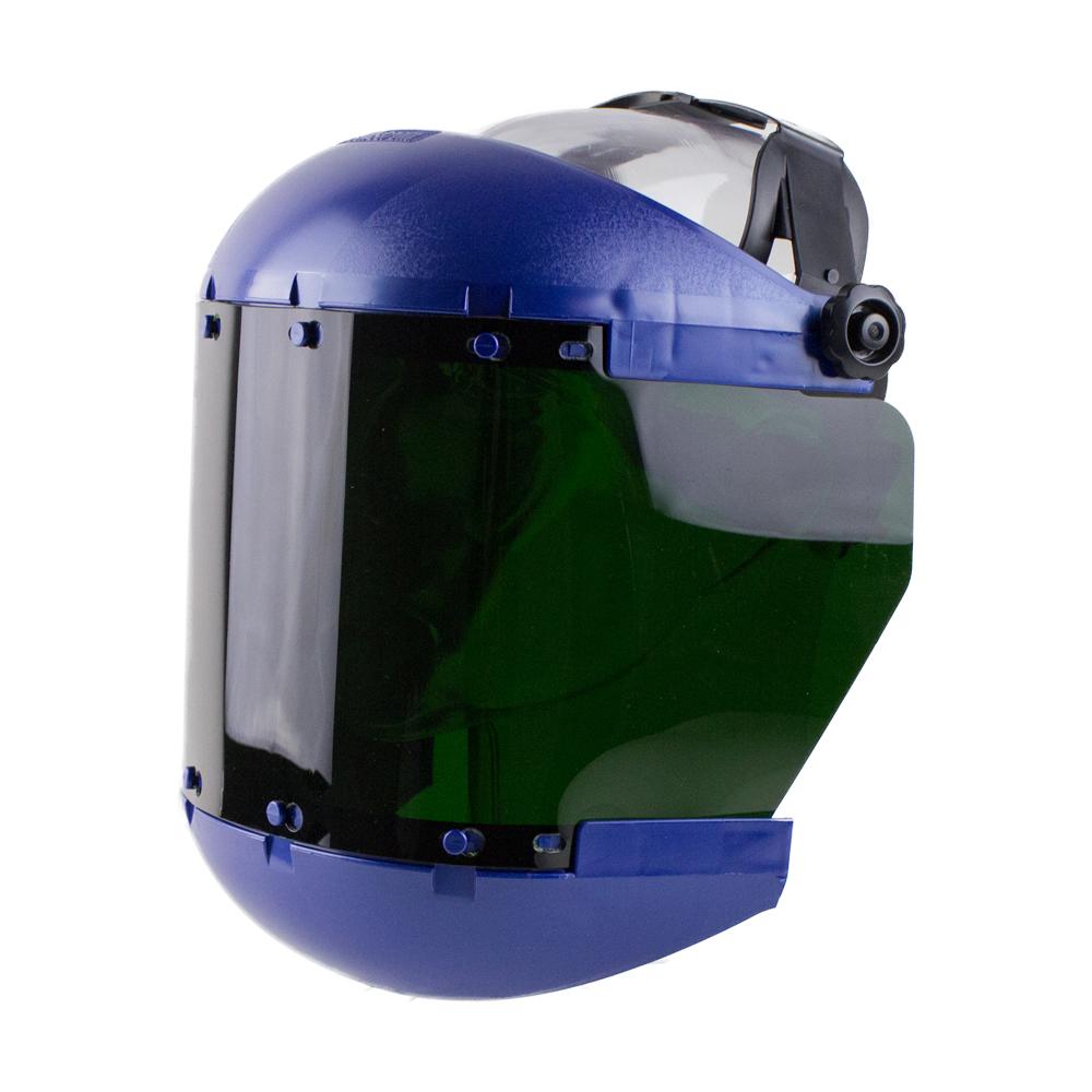 380 Premium Series - Acetate Face Shields - Universal Adapter - Dual Crown<span class=' ItemWarning' style='display:block;'>Item is usually in stock, but we&#39;ll be in touch if there&#39;s a problem<br /></span>