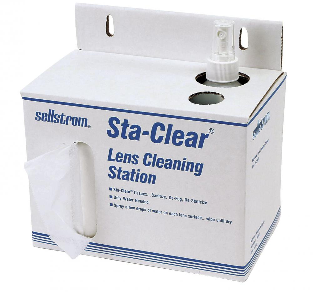 Sta-Clear™ Lens Cleaning Station - Cardboard<span class=' ItemWarning' style='display:block;'>Item is usually in stock, but we&#39;ll be in touch if there&#39;s a problem<br /></span>