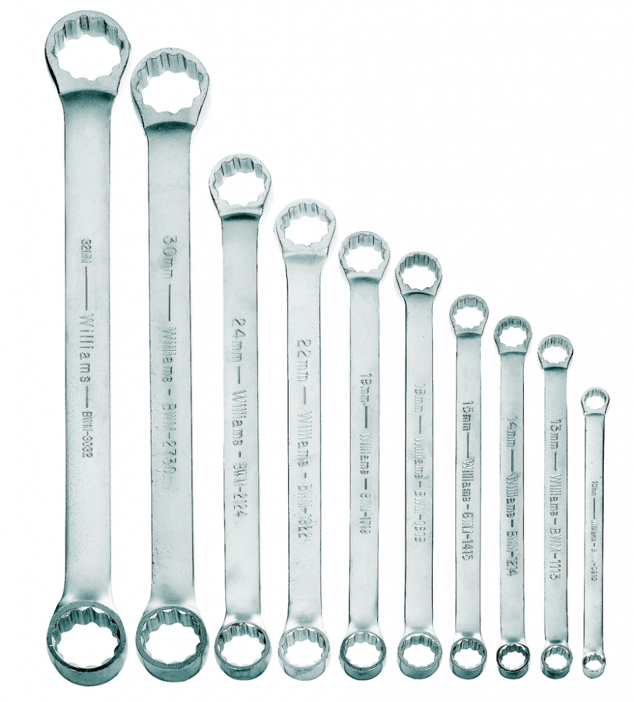 10 pc Metric Double Head 10  Offset Box End Wrench Set<span class=' ItemWarning' style='display:block;'>Item is usually in stock, but we&#39;ll be in touch if there&#39;s a problem<br /></span>