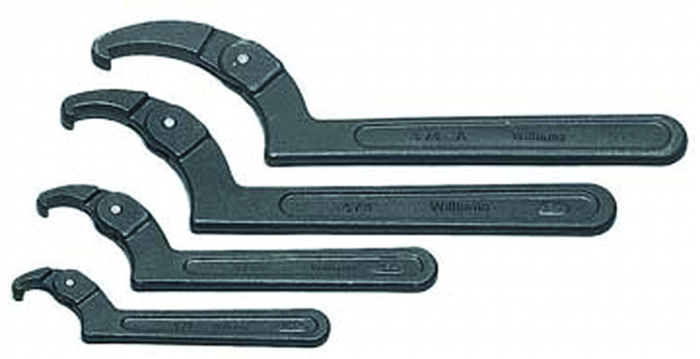 4-1/2 to 6-1/4&#34; SAE Adjustable Hook Spanner Wrench<span class=' ItemWarning' style='display:block;'>Item is usually in stock, but we&#39;ll be in touch if there&#39;s a problem<br /></span>