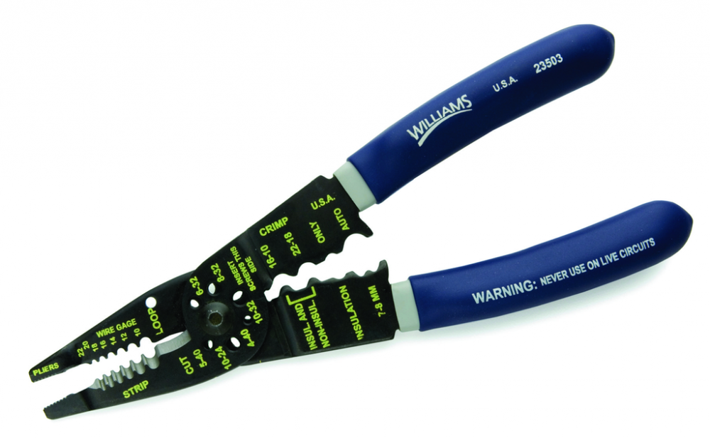 8 1/4&#34; Front End Strip Cutter/Crimper<span class=' ItemWarning' style='display:block;'>Item is usually in stock, but we&#39;ll be in touch if there&#39;s a problem<br /></span>