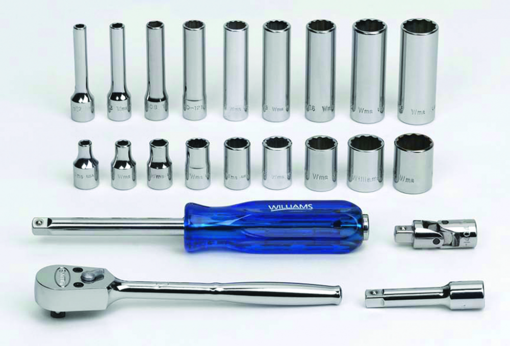 22 pc 1/4&#34; Drive 12-Point SAE Shallow and Deep Socket and Drive Tool Set Packed Keep Safe Foam i<span class=' ItemWarning' style='display:block;'>Item is usually in stock, but we&#39;ll be in touch if there&#39;s a problem<br /></span>