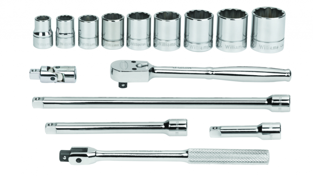 15 pc 3/8&#34; Drive 12-Point SAE Shallow Socket and Drive Tool Set Packed Keep Safe Foam in Metal T<span class=' ItemWarning' style='display:block;'>Item is usually in stock, but we&#39;ll be in touch if there&#39;s a problem<br /></span>