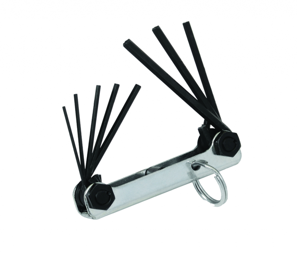 Tools@Height 8 pc SAE Folding Hex Key Set Set<span class=' ItemWarning' style='display:block;'>Item is usually in stock, but we&#39;ll be in touch if there&#39;s a problem<br /></span>