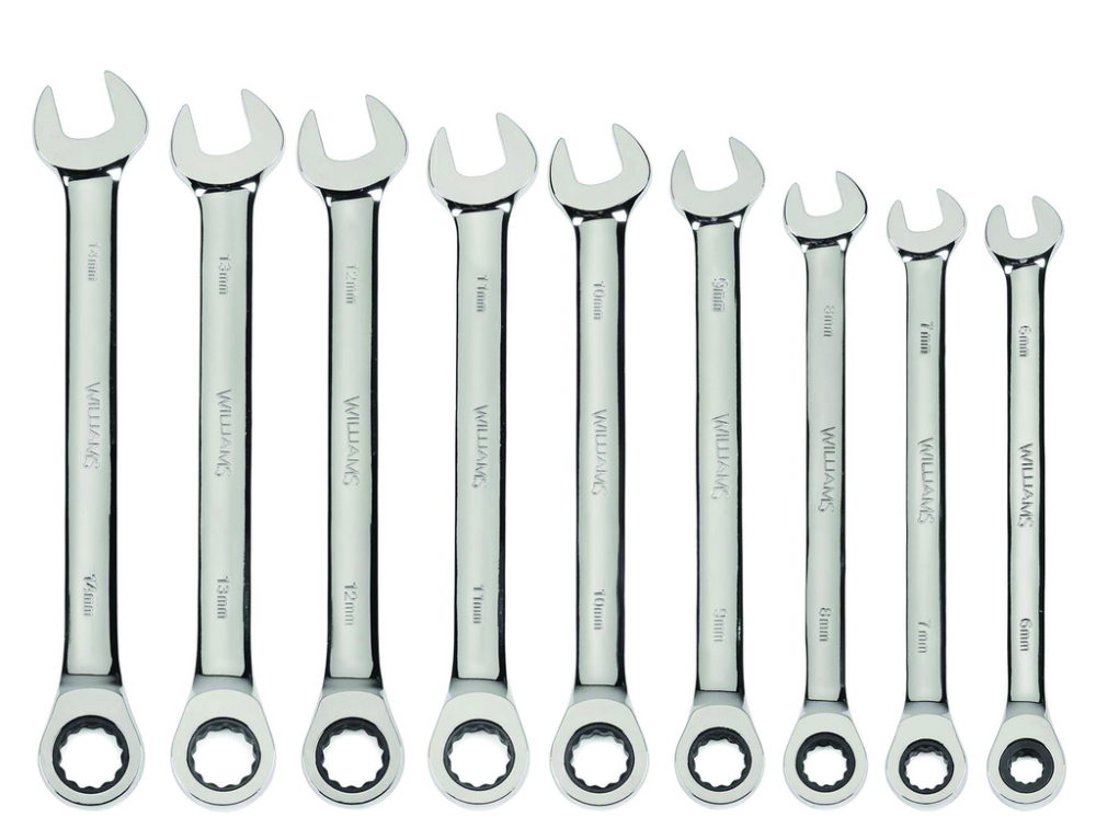 9 pc Metric Combination Ratcheting Wrench Set<span class=' ItemWarning' style='display:block;'>Item is usually in stock, but we&#39;ll be in touch if there&#39;s a problem<br /></span>