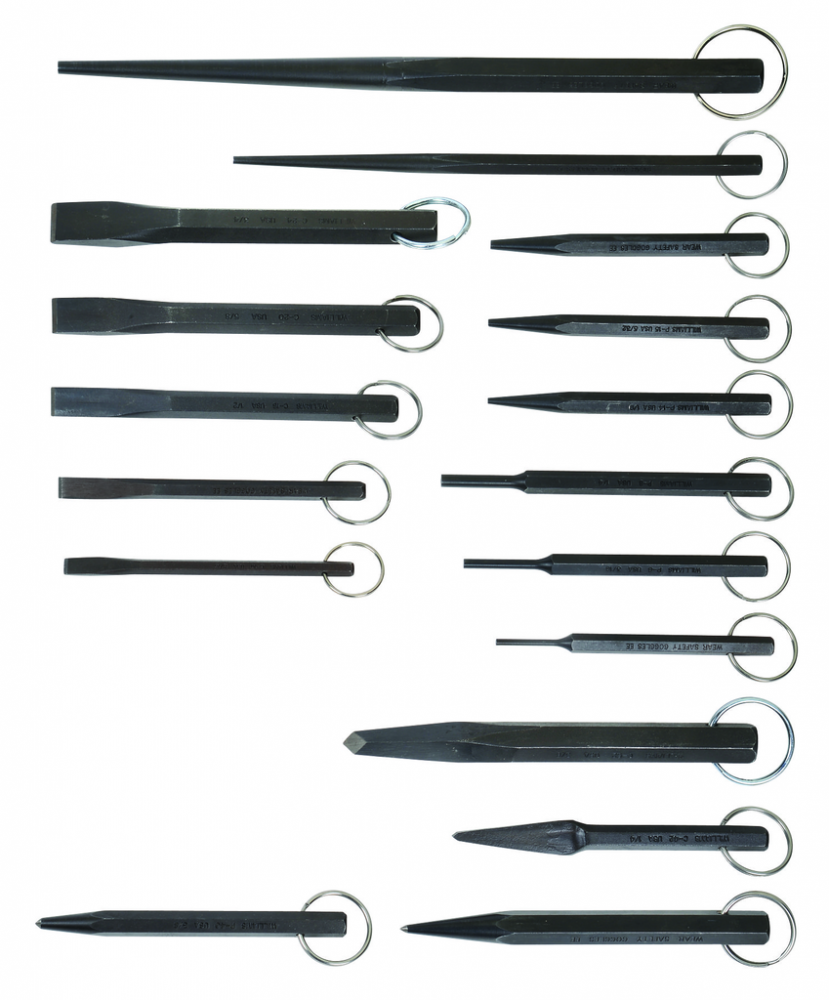 Tools@Height 17 Pc Punch & Chisel Set<span class=' ItemWarning' style='display:block;'>Item is usually in stock, but we&#39;ll be in touch if there&#39;s a problem<br /></span>